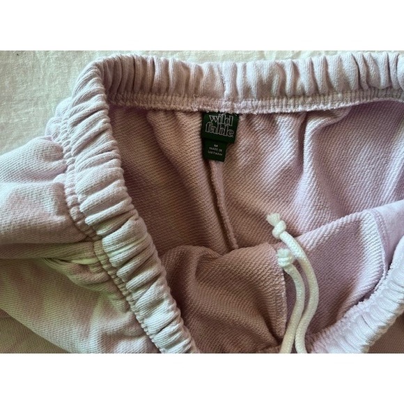 Wild‎ Fable Lavender Sweat Shorts Women's Size M,Elastic Waist Drawstring Casual - Picture 2 of 3